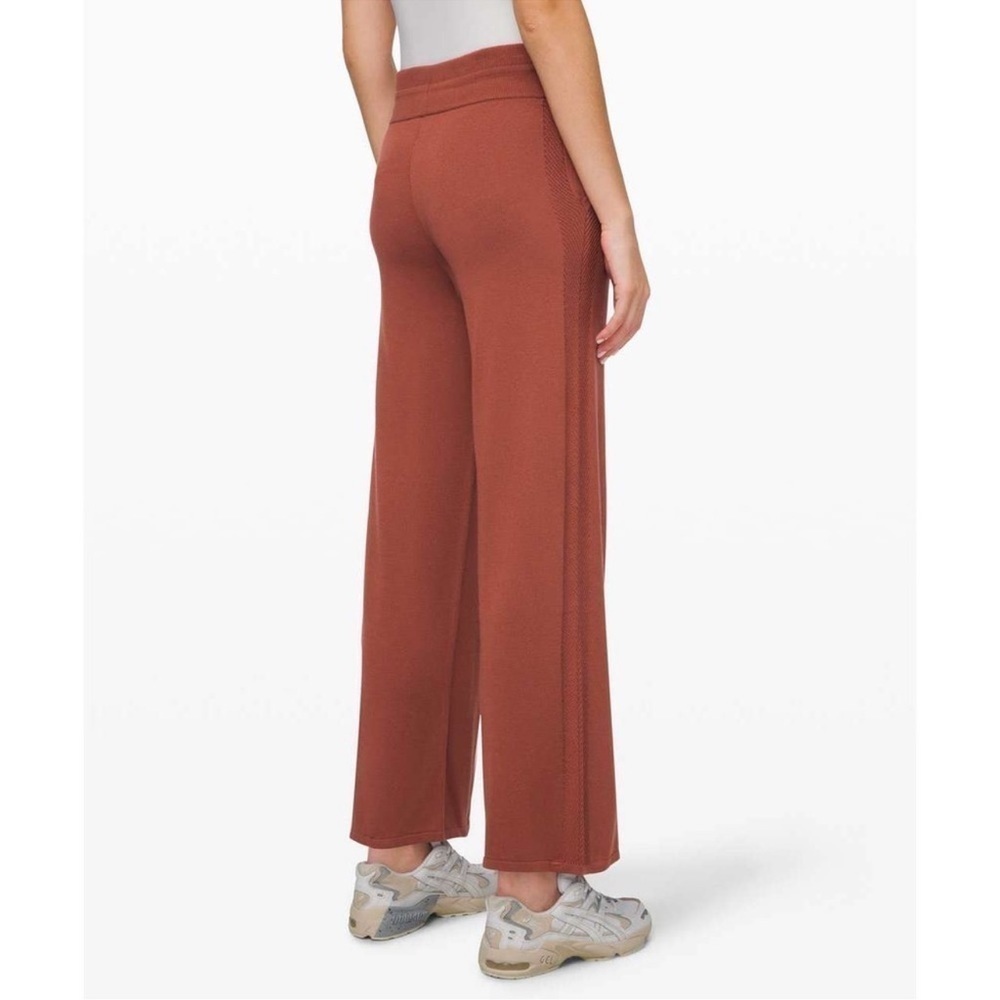 Lululemon clay knit straight leg casual pants - Picture 2 of 12